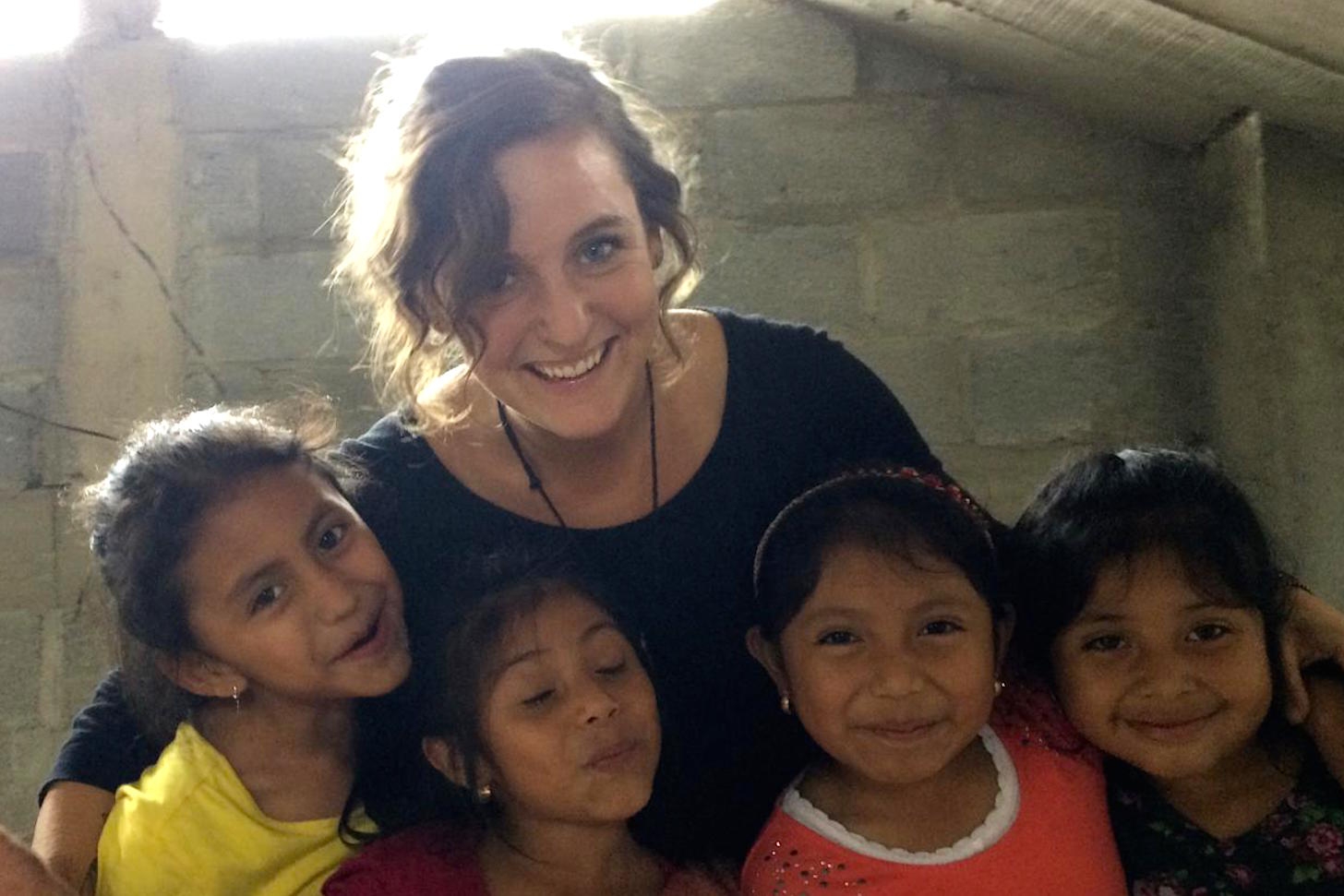 One of Maggie's last days with the niñas of San Antonio Aguas Calientes, Guatemala.