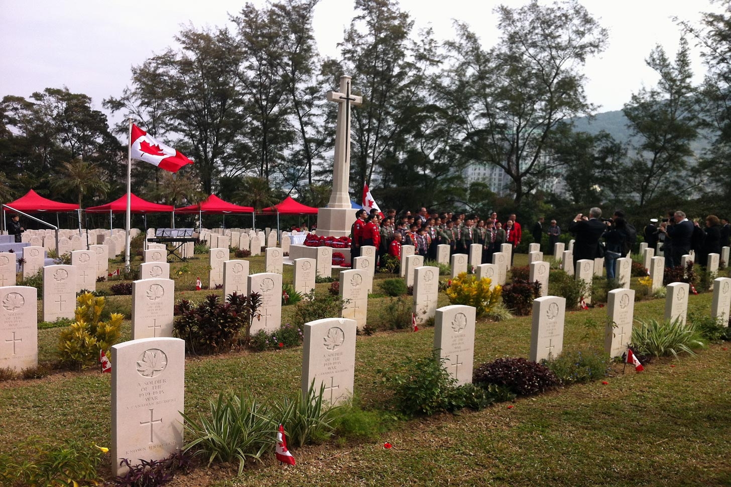 Hon Kong's Sai Wan War Cemetery 