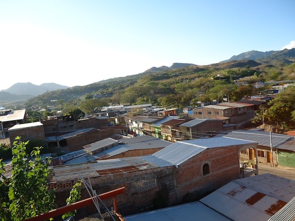 Homes in Matagalpa, Nicaragua, are built closely together. What happens in one home affects those next door.